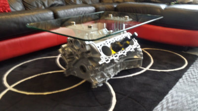 Jaguar V8 Coffee Table